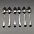 Around 1900 British Antique Silver Plated Teaspoon Set of 6 Daniel & Arter